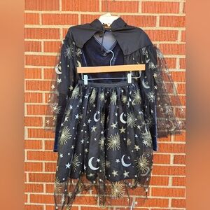 Witch Costume Tulle Celestial Cape And Skirt Size Small Medium